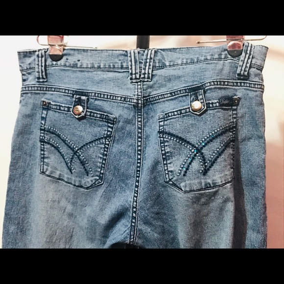 DUPLEX BY TYTE CAPRIS JEANS | Size: 14 - Picture 9 of 12